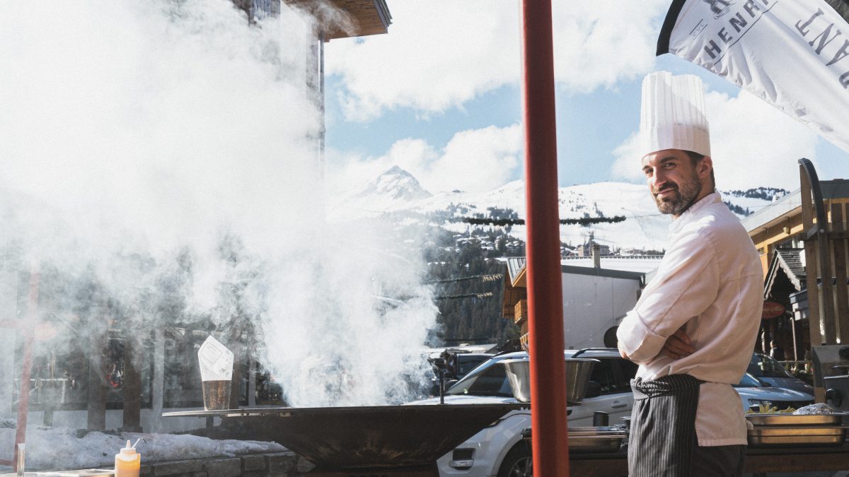 Table gastronomique à Courchevel — restaurant Henri